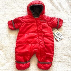 Arctix infant bunting snow suit red  3-6 months